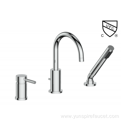 3 Hole Bath Shower Mixer Tub Filler